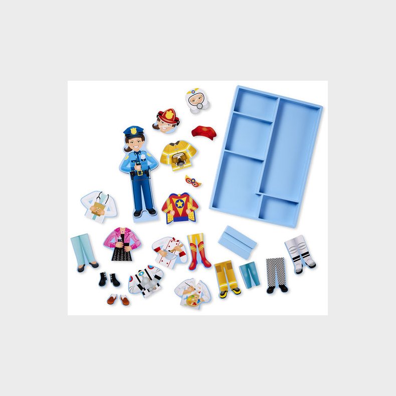 Melissa & Doug | Magnetisk pkldningsdukke, Julia