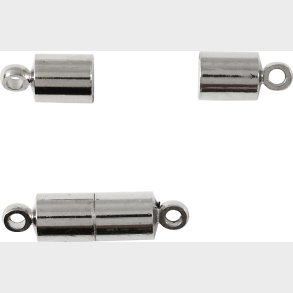 Magnetls - L 17 Mm -  5 Mm - Forslvet - 10 Stk.