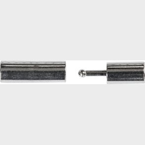 Magnetls - Str. 3x14 Mm - Hulstr. 2 Mm - Forslvet - 40 Stk.