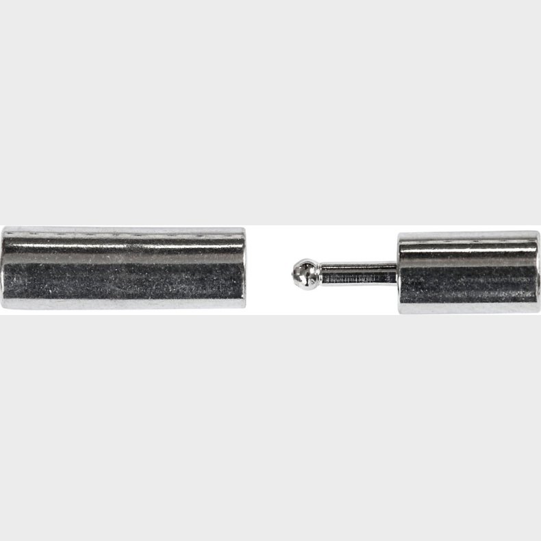 Magnetls - Str. 3x14 Mm - Hulstr. 2 Mm - Forslvet - 40 Stk.
