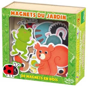 Vilac | Magnetst i tr - Med motiver Dyr