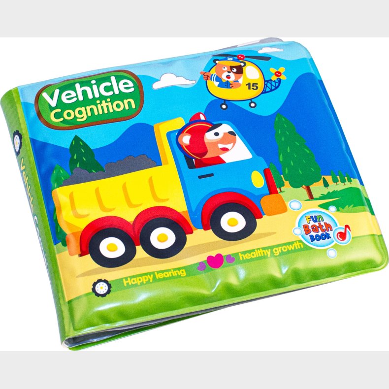 Magni - Badebog Med Pivelyd, Maskiner - Bog