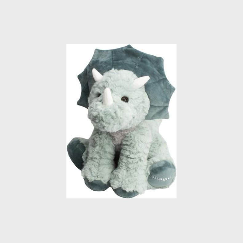 Magni - Dinosaur Bamse - Triceratop - 25 Cm