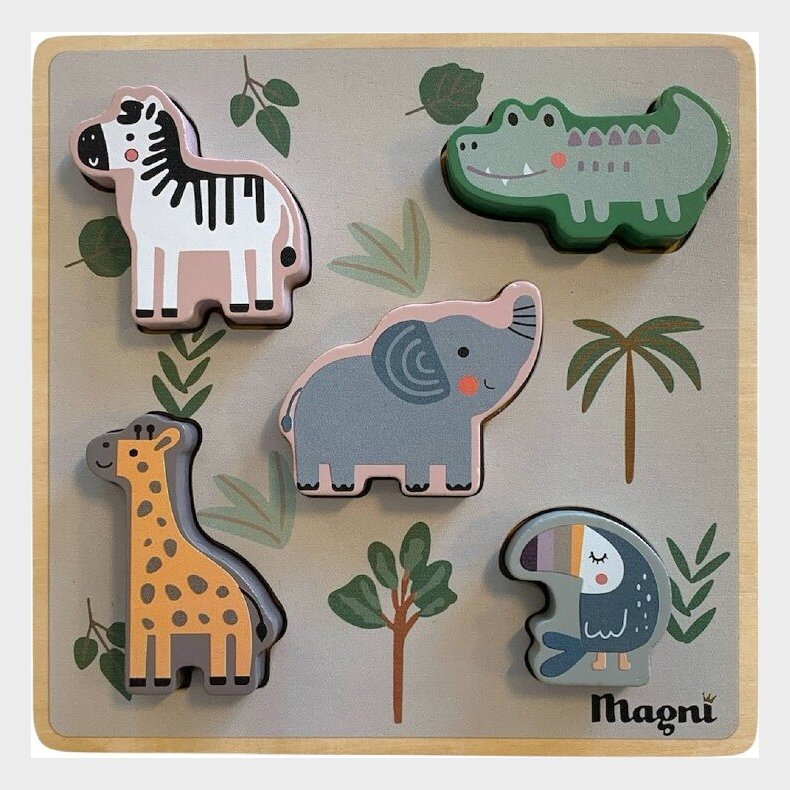 Magni - Montessori Dyre Puslespil