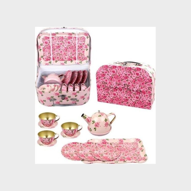 Tes�t Til B�rn - Blomster - Metal - Magni