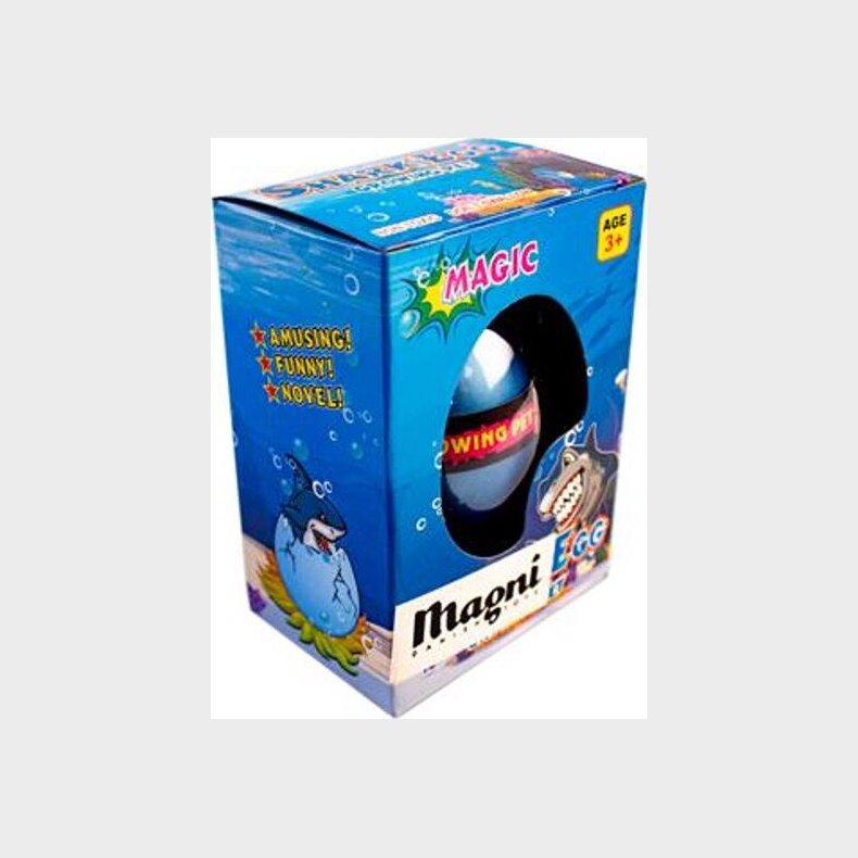 Magni - Voksende �g Med Haj - 6,5x5 Cm