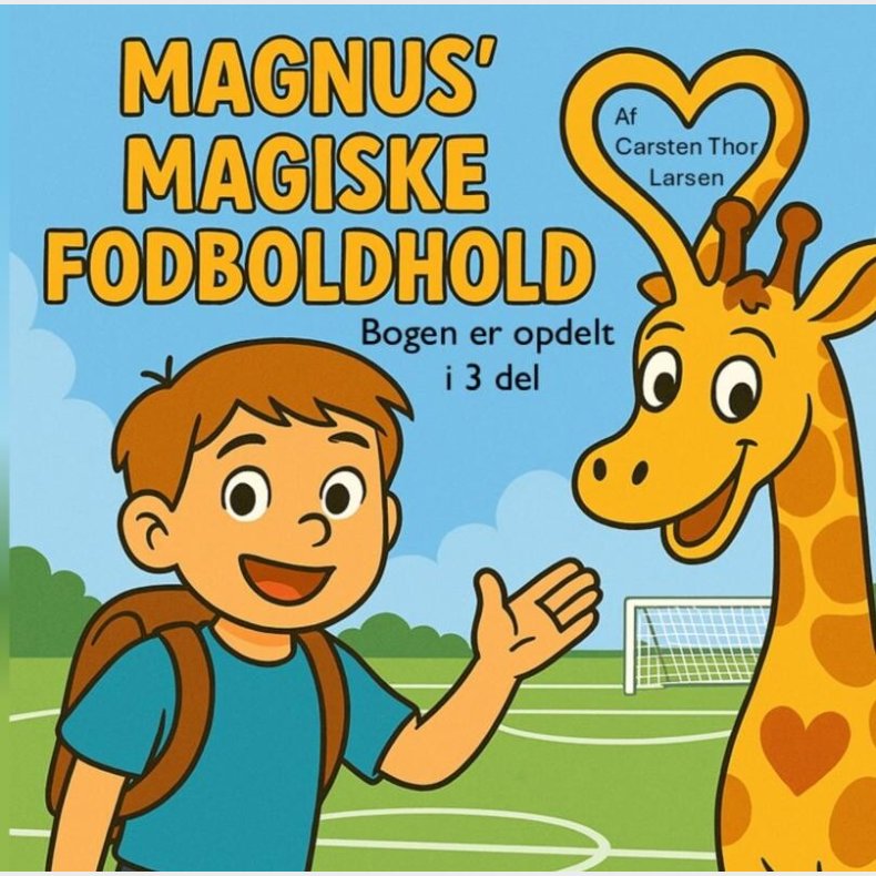 Magnus' Magiske Fodboldhold - Carsten Thor Larsen - Bog