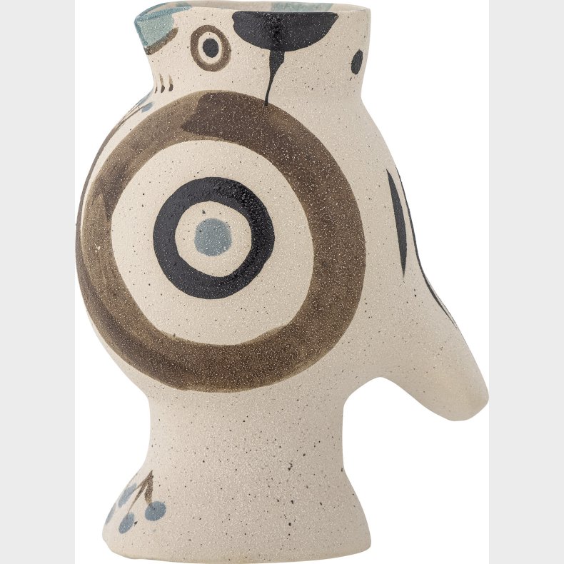 Bloomingville - Mahrab Vase - Natur - Stentj - H 20,5 Cm