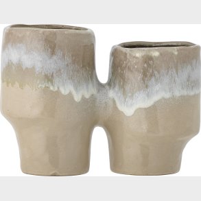 Bloomingville - Maiak Urtepotteskjuler - Brun - Stentj Keramik