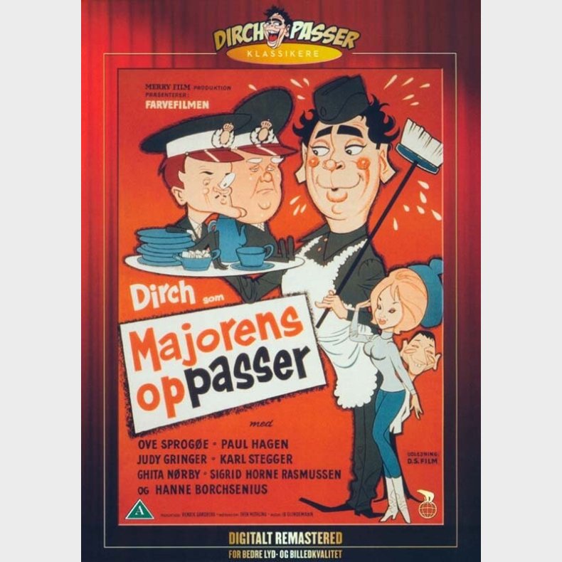 Majorens Oppasser - DVD - Film