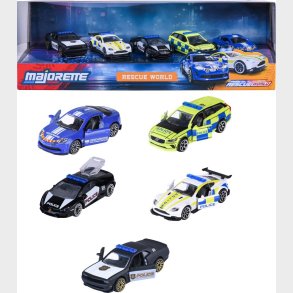 Majorette - Rescue World 5 Stk Gaveske