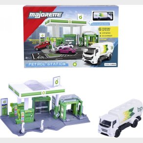 Majorette - Tankstation Bp + 1 K�ret�j