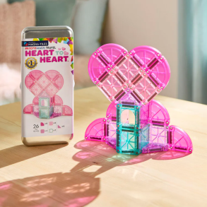 Magna-Tiles | microMAGS Heart to Heart, 26 stk