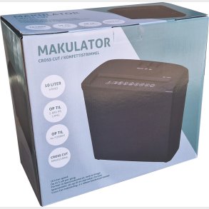 Makulator Cross Cut