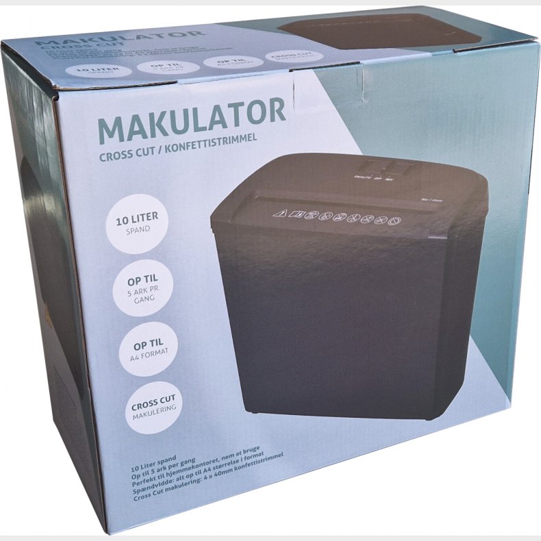 Makulator Cross Cut