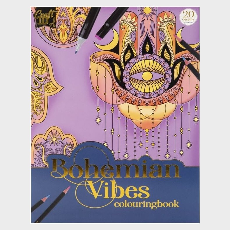 Malebog Til Voksne - A4 - 250 Gram - 20 Sider