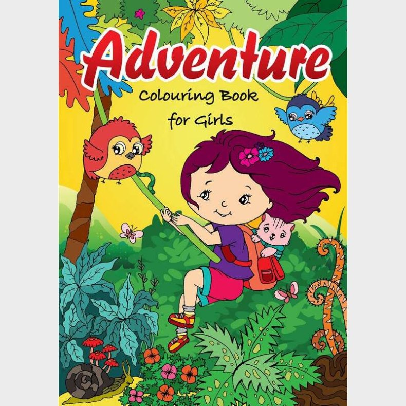 Malebog A4 Adenture 16 Sider - Bog