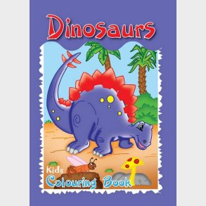 Malebog A4 Dinosaurs 16 Sider - Bog