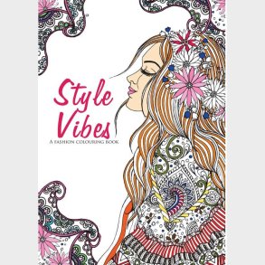 Malebog A4 Style Vibes 32 Sider - Bog