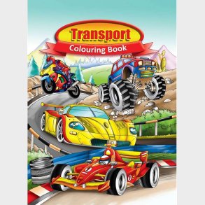 Malebog A4 Transport 16 Sider - Bog