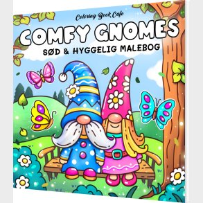 Malebog: Comfy Gnomes - Cozy Coloring - Coloring Book Cafe - Bog