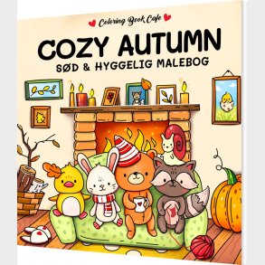 Malebog: Cozy Autumn - Coloring Book Cafe - Bog