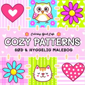 Malebog: Cozy Pattern - Cozy Coloring - Coloring Book Cafe - Bog