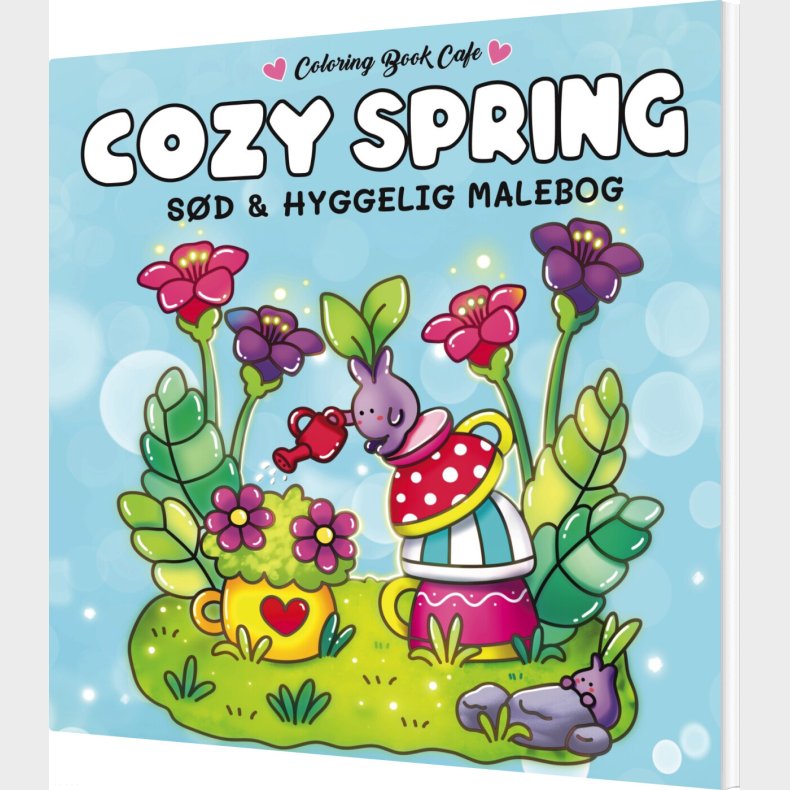 Malebog: Cozy Spring - Cozy Coloring - Coloring Book Cafe - Bog