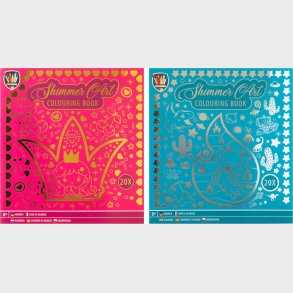 Malebog Foil 24 X 22 Cm  - Bog