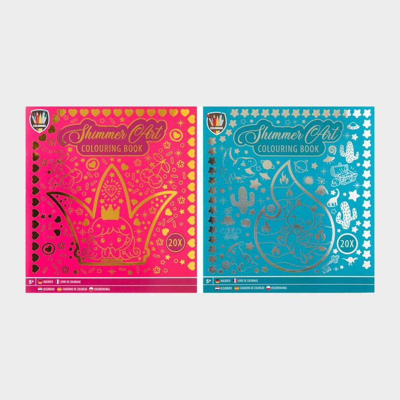 Malebog Foil 24 X 22 Cm  - Bog