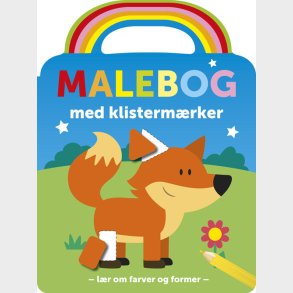 Malebog Med Klisterm�rker - R�v - Bog