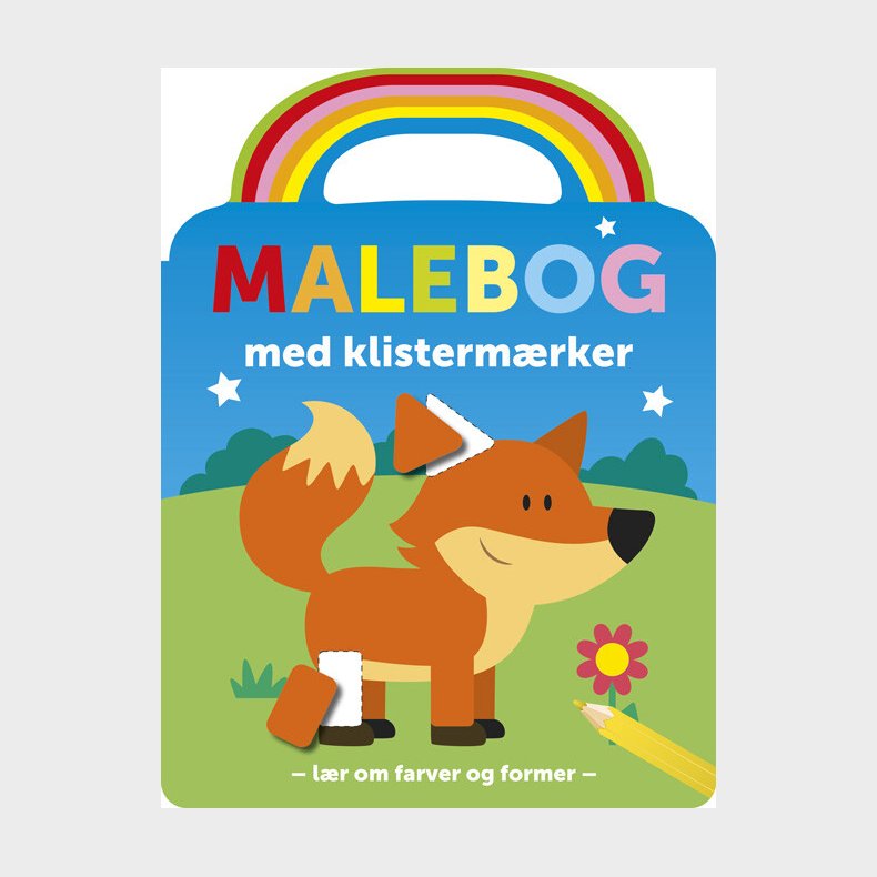 Malebog Med Klisterm�rker - R�v - Bog