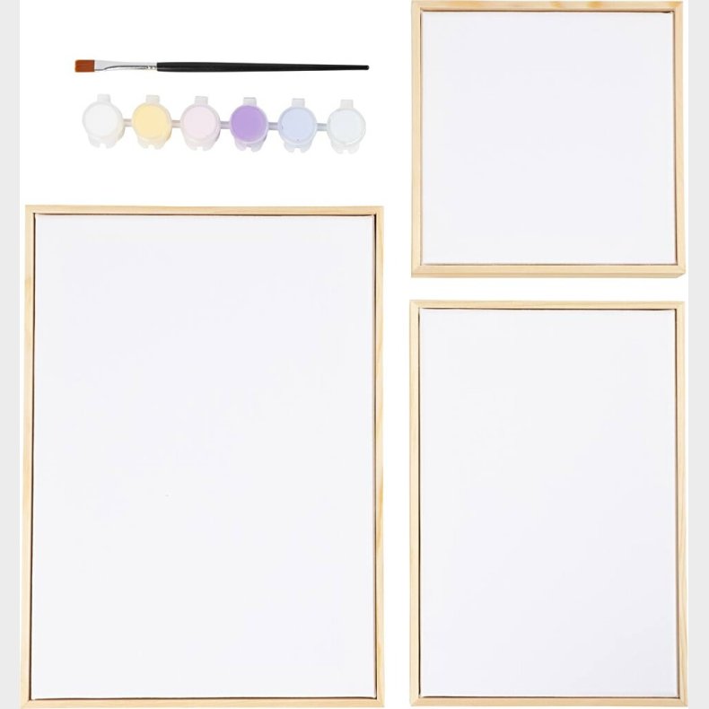 Malerl�rred Mix - Pastelfarver