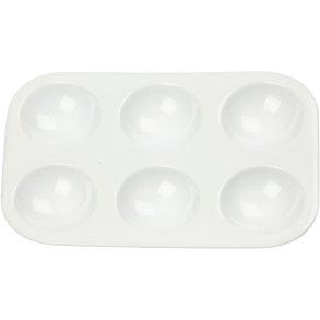 Malerpalette i plast