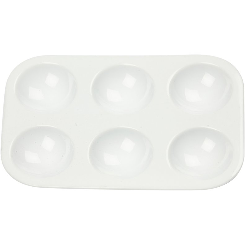 Malerpalette i plast