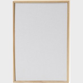 Malerplade Med Tr�ramme - Str. 15,8x23,8 Cm - 280 G - Hvid - 1 Stk.