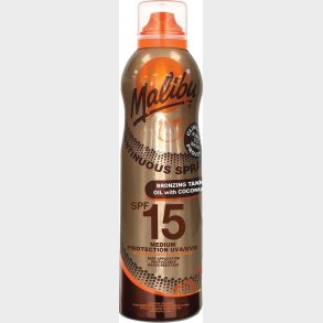 Malibu - Spf15 Bronzing Oil With Coconut Spray 175 Ml