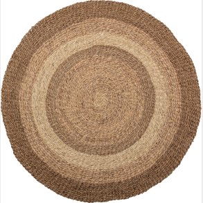 Bloomingville - Malic T�ppe - Natur - S�gr�s - Rundt - � 150 Cm