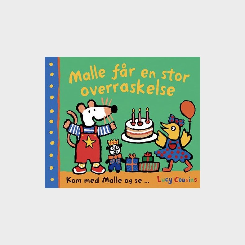 Malle F�r En Stor Overraskelse - Lucy Cousins - Bog