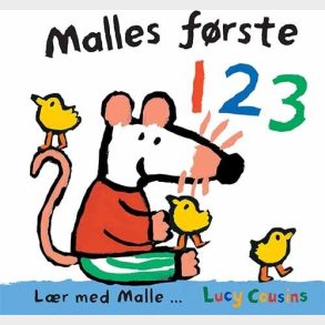 Malles F�rste 123 - Lucy Cousins - Bog
