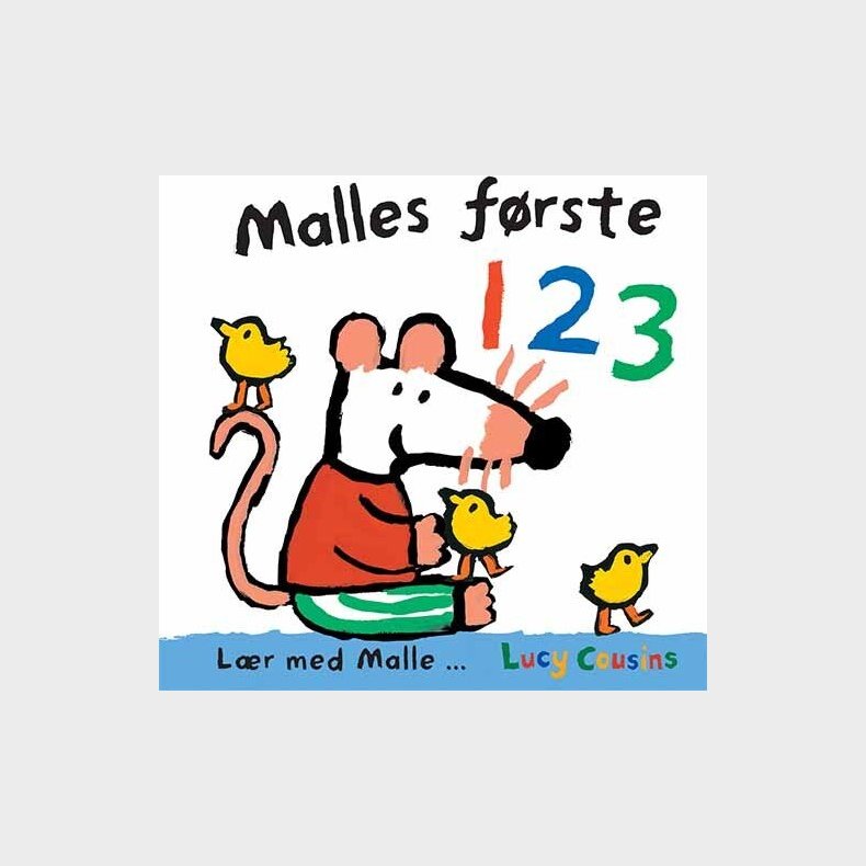 Malles F�rste 123 - Lucy Cousins - Bog