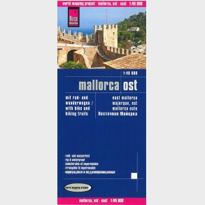 Mallorca East With Bike- And Hikingtrails - Reise Know-how - English book