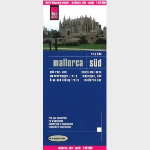 Mallorca South With Bike- And Hikingtrails - Reise Know-how - English book