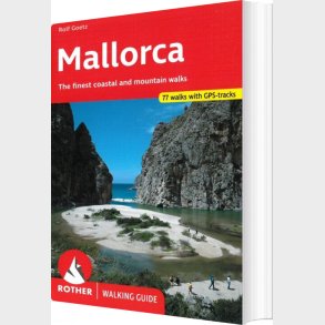 Mallorca - Rother Walking Guide - Rolf Goetz - English Book