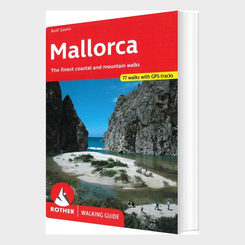 Mallorca - Rother Walking Guide - Rolf Goetz - English Book
