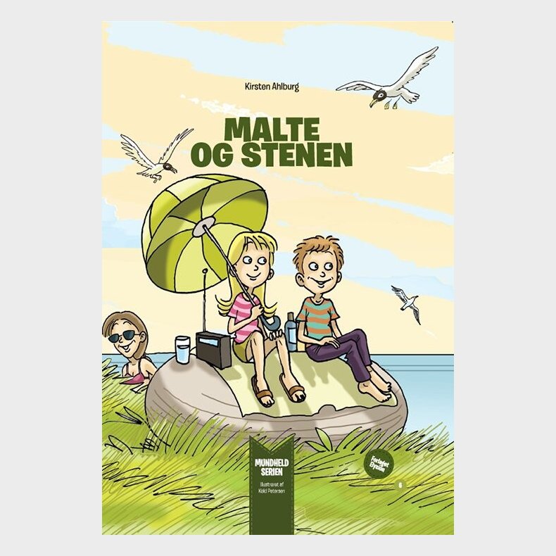 Malte Og Stenen - Kirsten Ahlburg - Bog