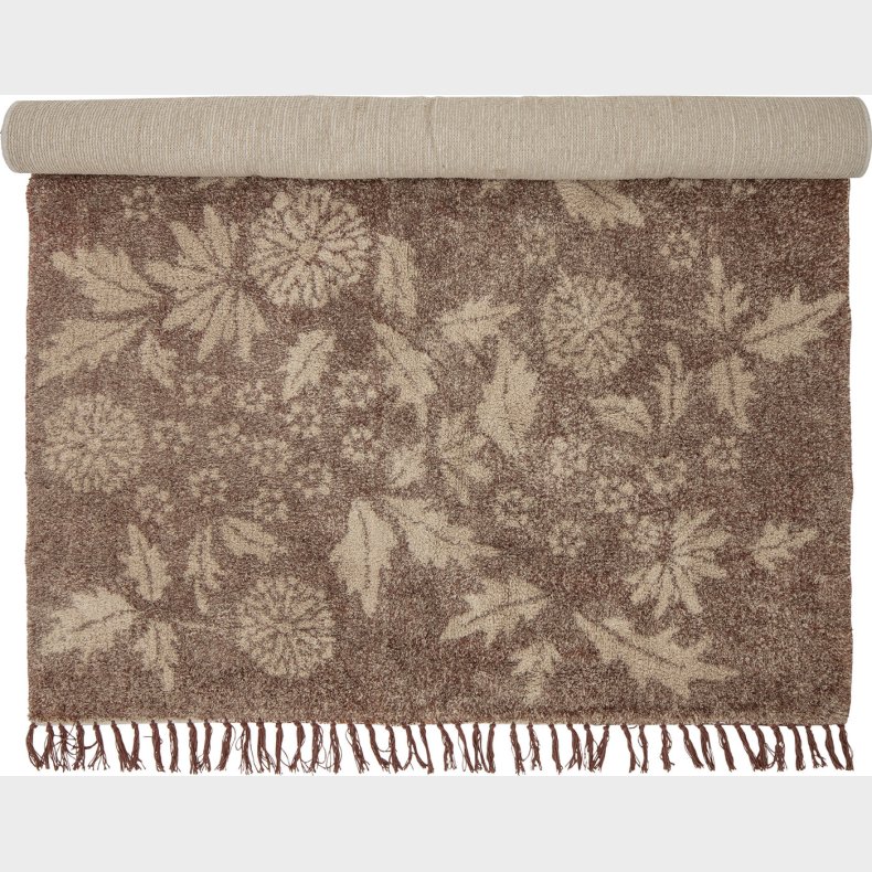 Creative Collection - Malu T�ppe - Brun - Bomuld - 140x200 Cm