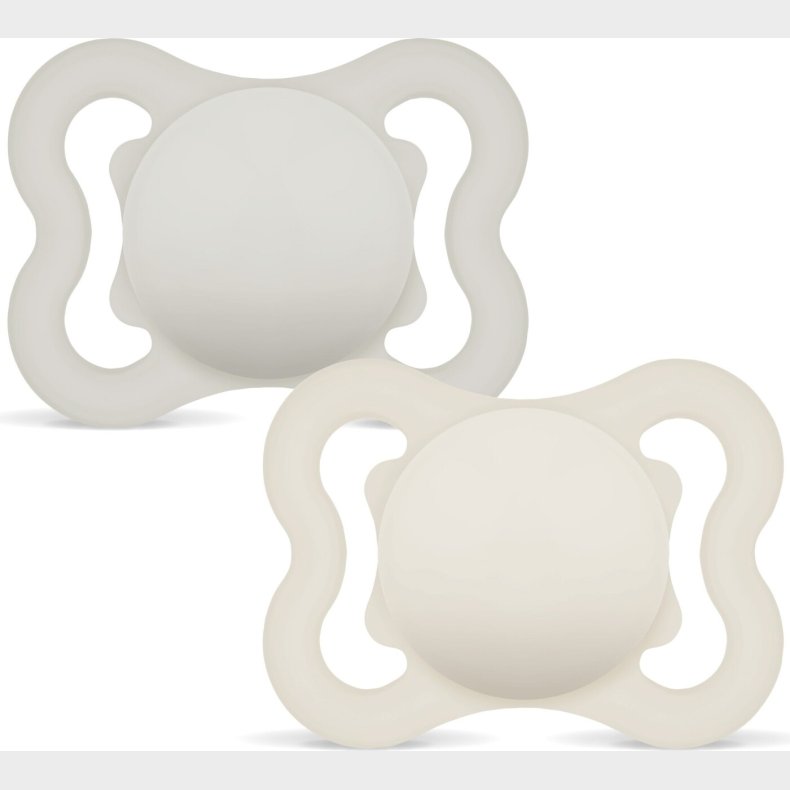 Mam - Air Nat Rub 2p Box V Neutral Unprint - 0-6m