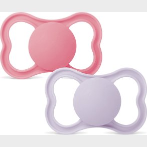 Mam - Air Silk 6-16m 2p Box V Unprint - Pink - 6-16 Months