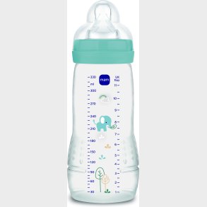 Mam - Easy Active Sutteflaske - Blue - 330ml